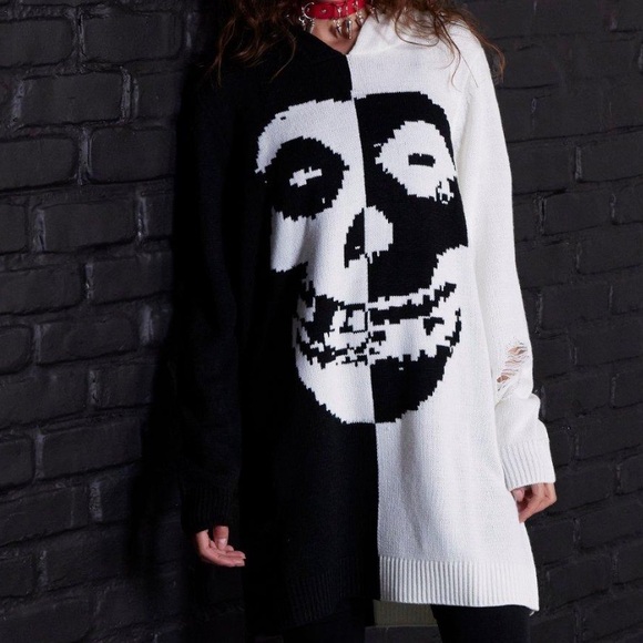 Misfits x Social Collision Fiend‎ Sweater Dress Hot Topic - Picture 1 of 3
